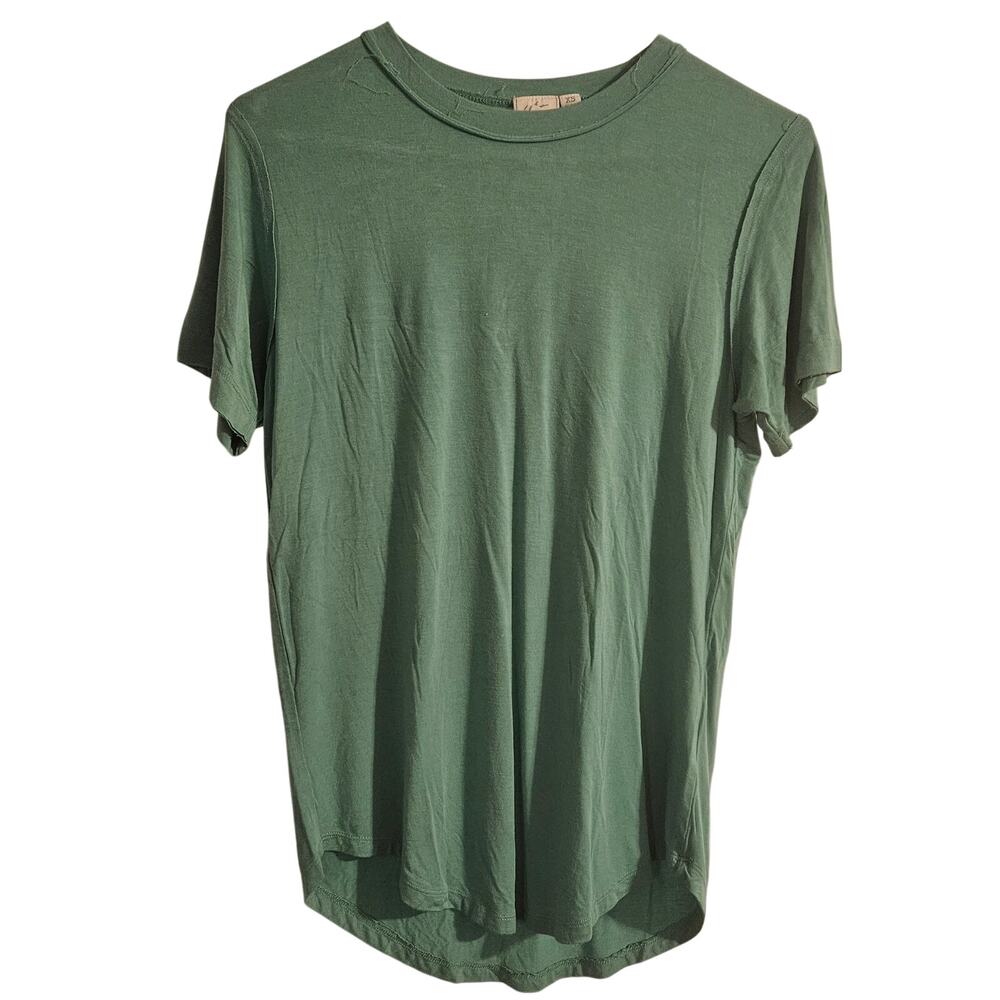 White Crow Scooped Neck Soft Stretch Womens Tshirt